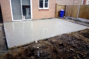 extension kitz concrete base