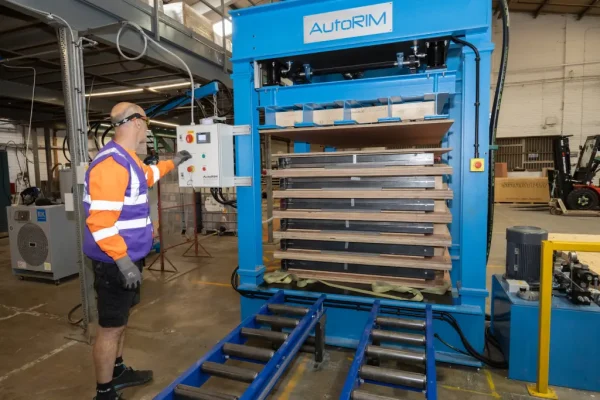 sip panel being pressed