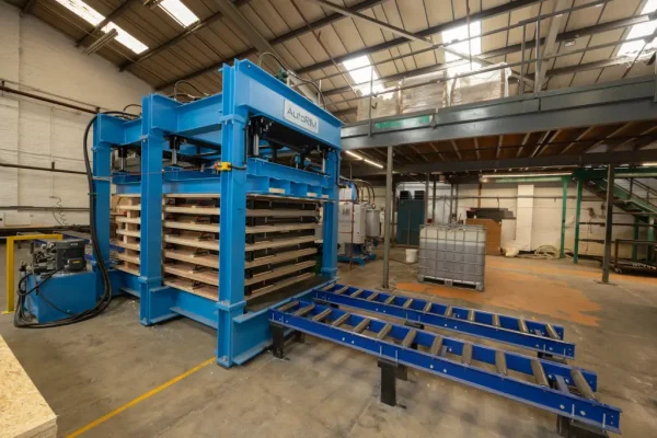 sip panels being pressed