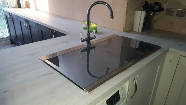 limited access home extension sink