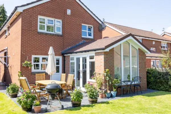 stunning conservatory conversion exterior garden
