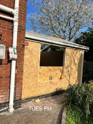 cold conservatory cosy living space sip side wall