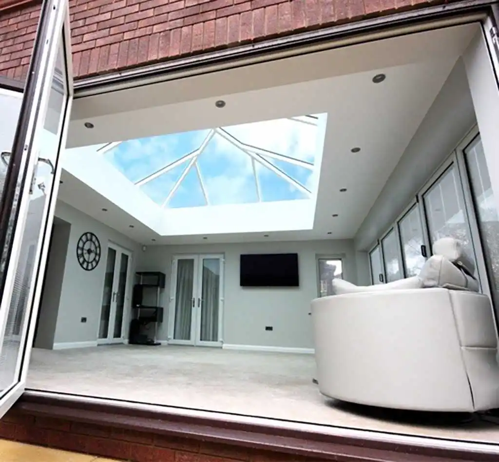 supalite orangery flatroof orangery